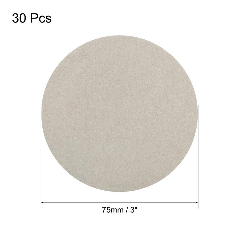 sourcing map 3 Inch Wet Dry Sanding Discs 4000 Grit
