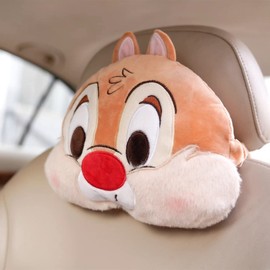 Chip & Dale Car Lumbar Pillow, Neck Pillow, Car Neck Pad, Set of 2, Neck Pads, Lumbar Support, Fashion Backrest, Car Cushion, Waist Cushion, Neck Pillow, Driving Cushion, Headrest, Lumbar Support,