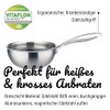 GSW Inoxxa Black Sauté Pan, Small Stainless Steel Pan, Coated