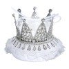 Crown Ring Box Luxurious Romantic Engagement Ring Box Portable Compact