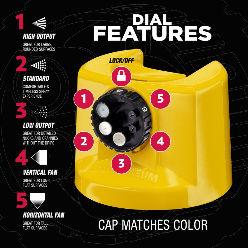 Rust-Oleum Rust-Oleum 376898 Stops Rust Custom Spray 5-in-1 Spray Paint,