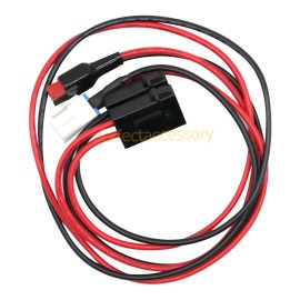 For Icom 4-Pin DC Power Cable For ICOM IC-7400 IC-7410 IC-9100 Radio w/ Power Poles