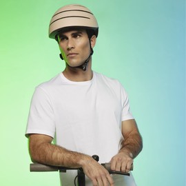 Closca Helmet Loop. Foldable Bike Helmet for Adults. Bicycle, Skateboard and Scooter Helmet. Award-Winning Helmet Design for Urban Cycling for Men and Women.