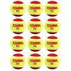 Tourna Low Compression Quickstart Tennis Balls for 36-Feet Court (Pack