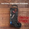 Geeylly Tactical Christmas Stocking, Tactical Christmas Xmas Stocking W/Handle, Perfect