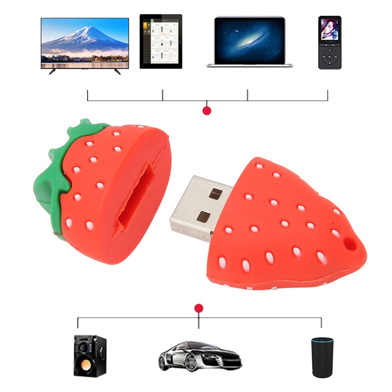 Cute Cartoon USB Flash Drive Home Office USB Stick for