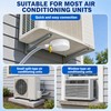 JANLOVE Magnetic Window AC Drain Kit, Air Conditioner Drain Hose