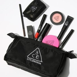 3CE Black Pouch (Mini/Small/Regular) - Regular