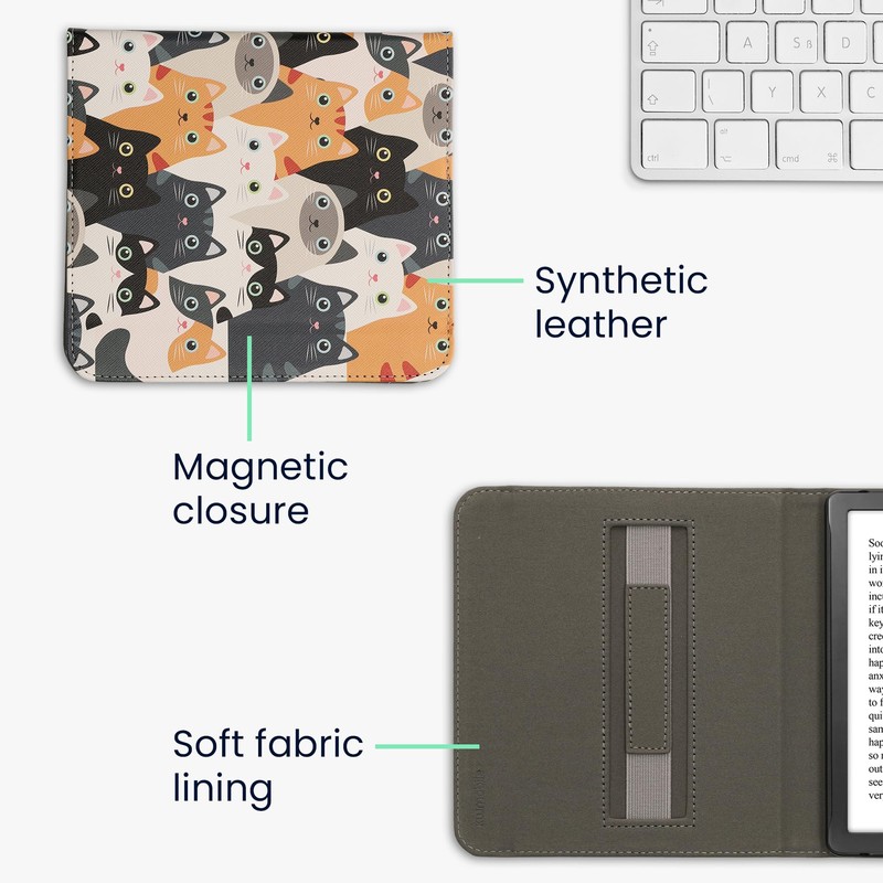 kwmobile Case Compatible with Kobo Libra Colour Case - PU