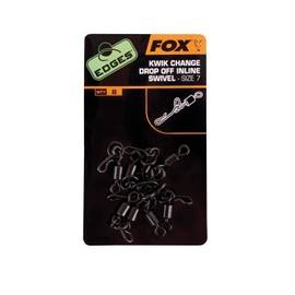 Fox Edges Kwik Change Inline Swivel Gr. 7 Wirbel (8 Stück)