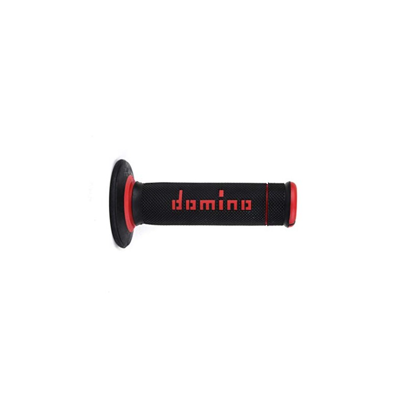 Domino Rubber Grip Offroad Right d.22 mm. L.118 MM CLOSED