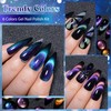 MEET ACROSS 9D Cat Eye Gel Nail Polish Set Magnetic