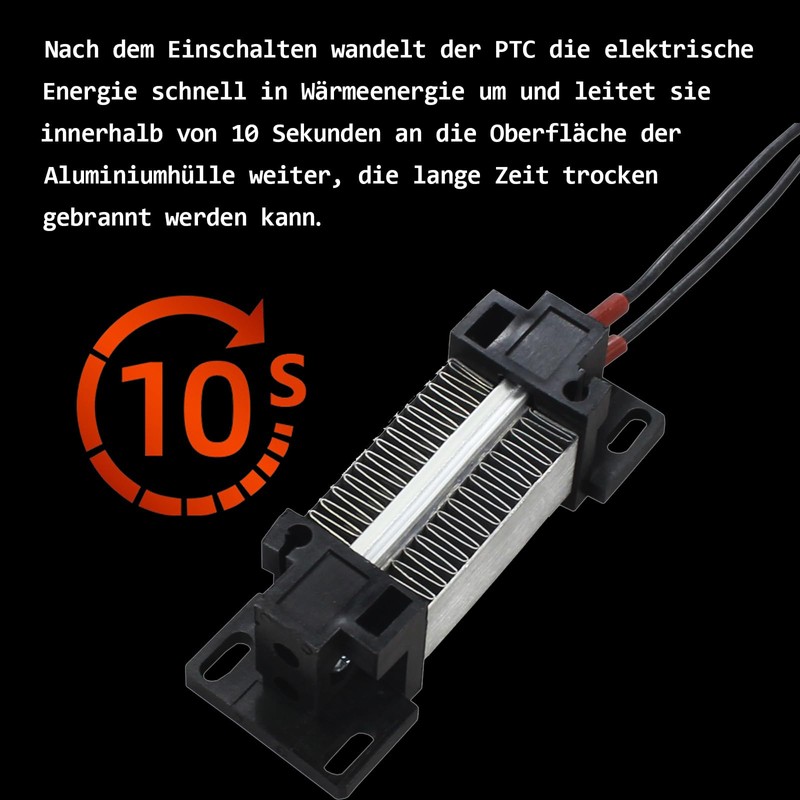 PTC Heating Element 220V 50W PTC Ceramic Air Heater, PTC