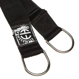 Fitness Health Fitness Gym Strap Workout - Extension for Suspension Training - Battle Rope Pole/Wall Anchor Attachment - Exercise Indoor/Outdoor Ground Workout Kit 4pc