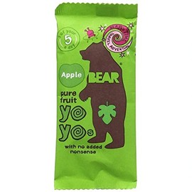 Bear Nibbles Pure Apple Fruit Yoyo, 20g Rolls