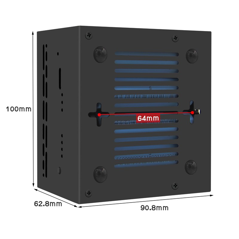 Geekworm X1202-C1 Metal Case for Raspberry Pi 5 & X1202