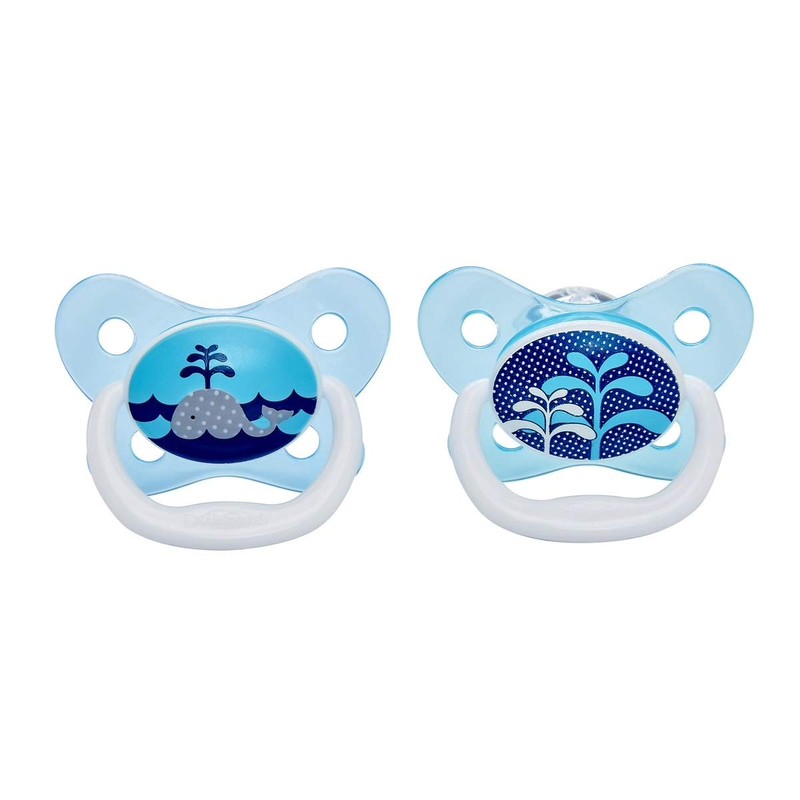 Dr. Brown’s Prevent Butterfly Shield Soother, Stage 1, Blue, 2