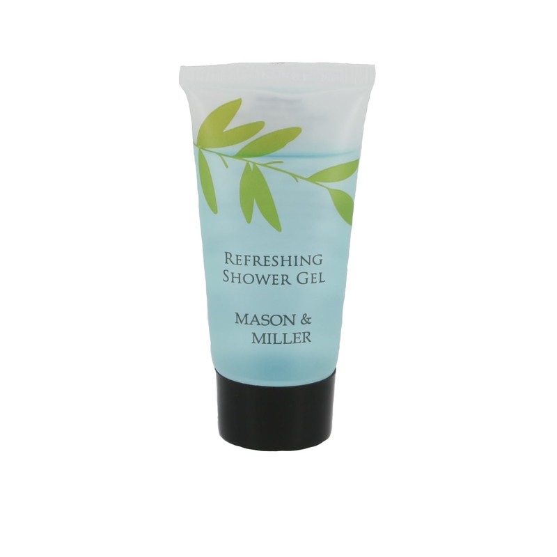 Mason & Miller Toiletry/Travel Bundle Set - Shower Gel, Shampoo,