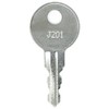 Reading J258 Toolbox Replacement Key J258