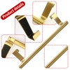 Lilaly 2 PCS Gold 9.25" Kitchen Towel Holder, Over Cabinet