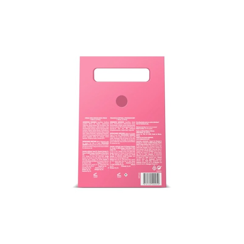 Maja, Estuche Coleccionable Love Rose 2 piezas, contiene un Body