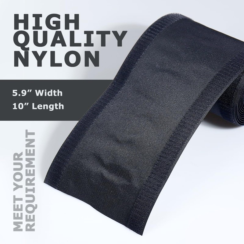 6” W X 10’L Black Floor Cord Cover for Office