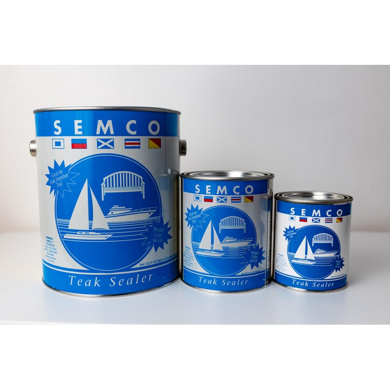 Semco Teak Sealer, 1 Quart, Classic Brown