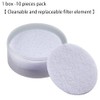 1 Box -10 Pieces Set Washable and Replaceable Filter Element