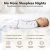 Mama Cheetah Organic Baby Swaddle Blanket, Adjustable Newborn Swaddle Sleep