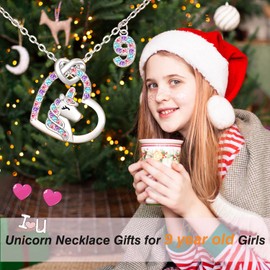 ORISPRE Gifts for 9 Year Old Girls, 9 Year Old Girl Birthday Gift Ideas, Unicorn Birthday Gifts for 9 Year Old Girls Jewelry Bracelet