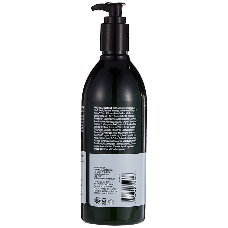 Avalon Organics Lavender Hand and Body Lotion, 355ml