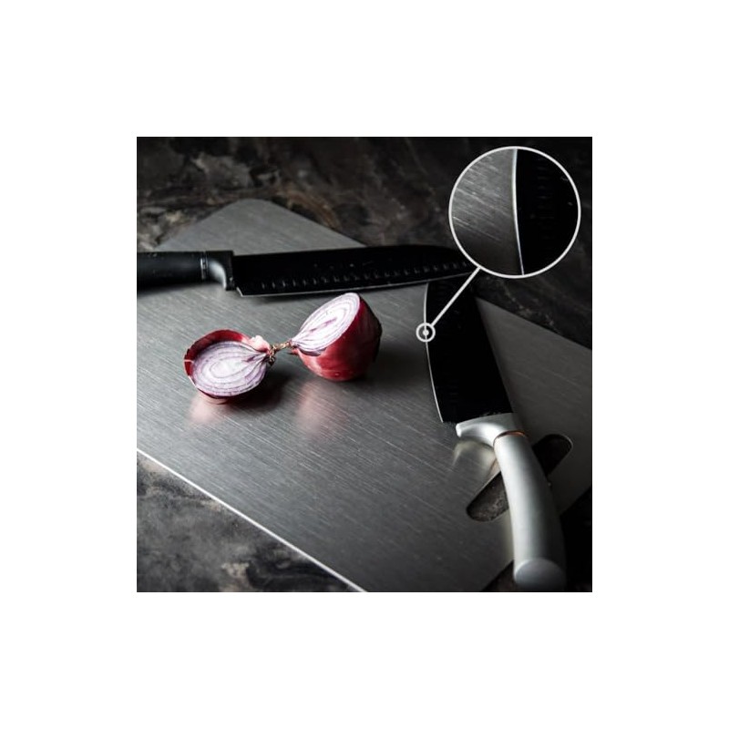 Titanium Cutting Boards - 100% Pure Titanium Cutting Boards for