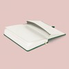 NOTIQUE Notebook Lined, Hardcover Notebook, Journal, Diary with Elastic Band