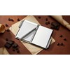 SILBERKANNE Premium Pocket Notepad Silver-Plated (9 x 6 cm) Including