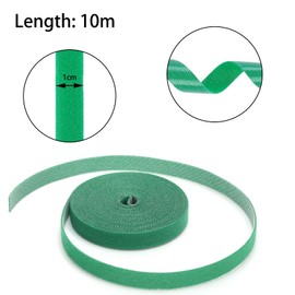 UTEFIF 20 m Plant Ties, Plant Tape, Resealable Cable Ties - Green