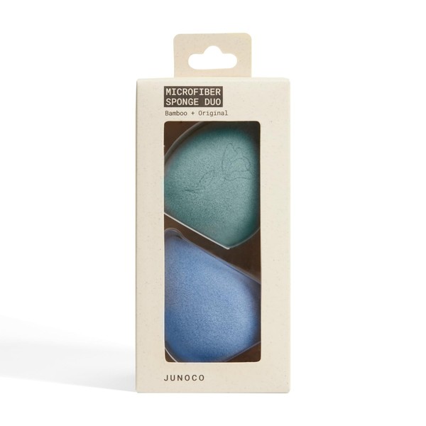 JUNO & Co. Microfiber Makeup Sponge, Dual Layer Technology for