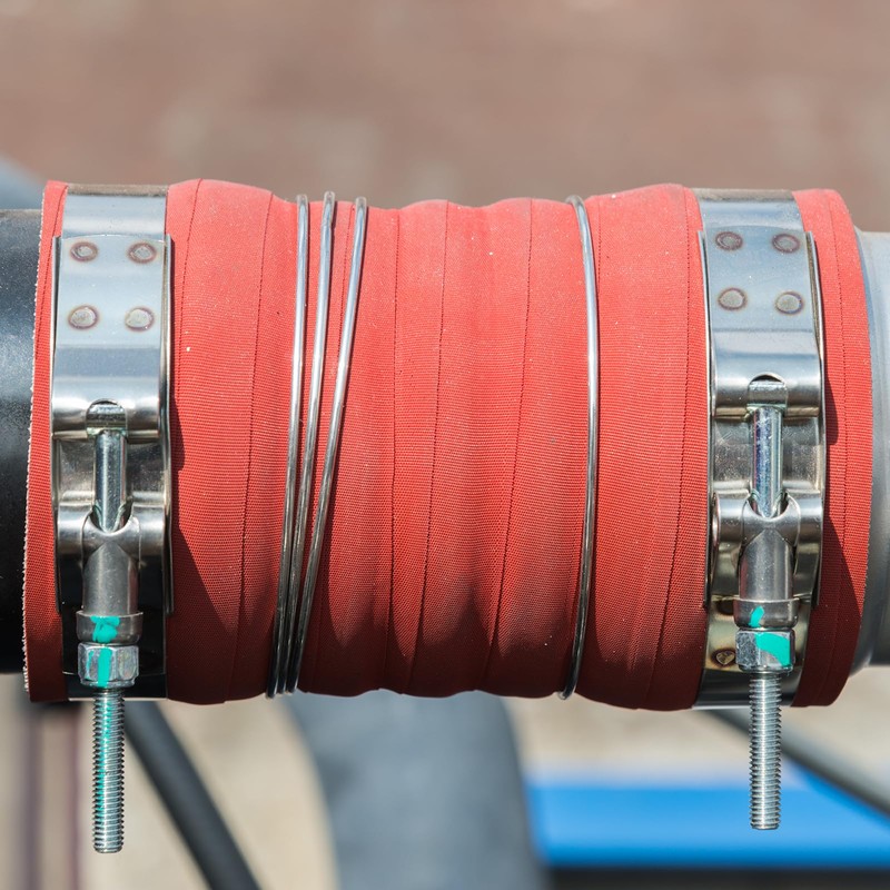 QUARKZMAN T-Bolt Hose Clamp 2 Pieces Working Range 35-40 mm