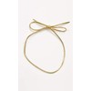 SSWBasics 8 inch Shiny Gold Elastic Stretch Loops - Pack