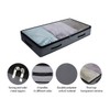 Underbed Clothing Shoes Blankets Duvets Storage Bags with Clear Lid,