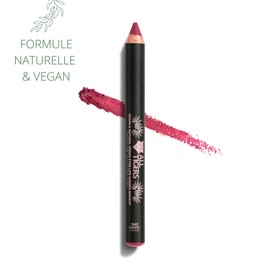 All Tigers - 3 in 1 Multipurpose Pen for Eyes, Lips and Cheeks - Cherry Tone - Creamy Texture and Easy to Apply - Natural Ingredients - Vegan - Enriched with Organic Jojoba Environmentally Friendly
