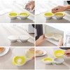 Microwave Egg Poacher 2 Eggs, Double Layer Egg Boiler for