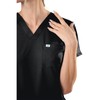 Mediero Scrub Tops for Medical Women, Soft Stretch V-Neck Scrub