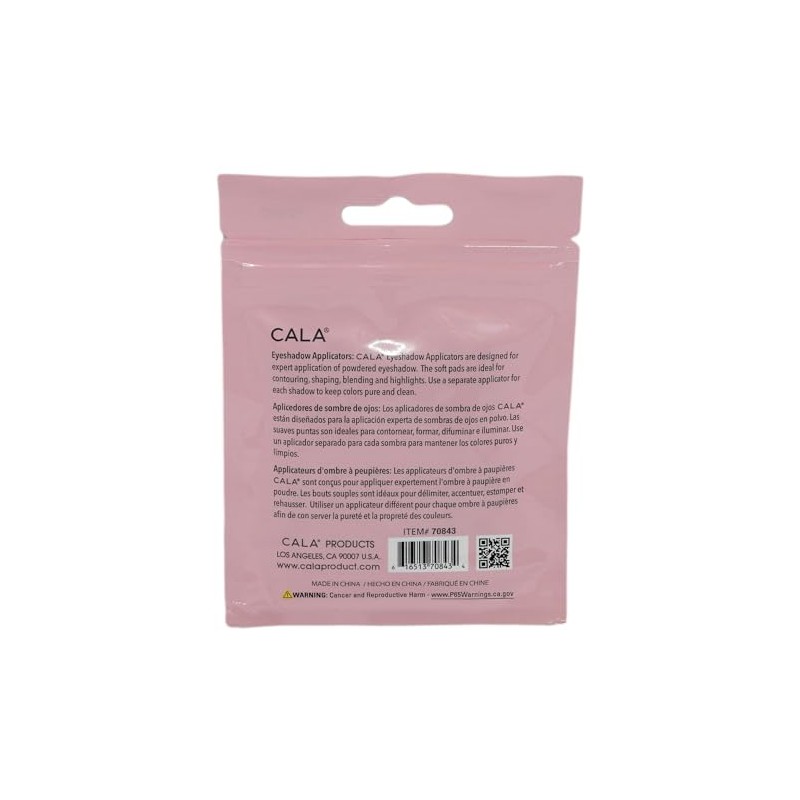CALA - aplicadores de sombras para ojos (12 piezas con
