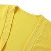 Womens 3/4 Sleeve Cropped Bolero Open Front Short Shrugs for