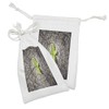 Ambesonne Tree of Life Fabric Pouch Set of 2, Dried