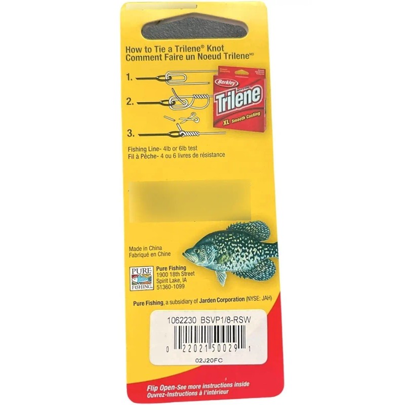 Señuelo Gusano 3.5gr Johnson Beetle Spin Para Agua Dulce