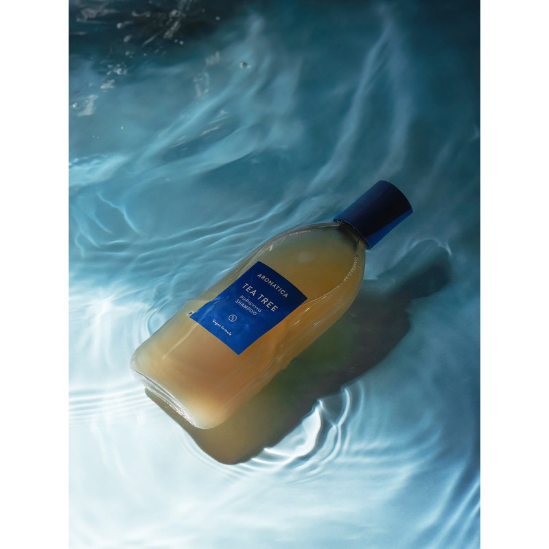 Aromatica Tea Tree Purifying Shampoo 400ml – Korean Anti-Dandruff Oily