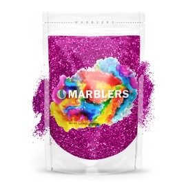 MARBLERS Twinkle Glitter [Hot Plum] 3oz (85g) | Fine | Non-Toxic, Vegan, Cruelty-Free | Face, Body, Eyeshadow, Hair, Festival, Party Makeup | Nail Art, Polish | Resin, Tumbler, Slime, Craft