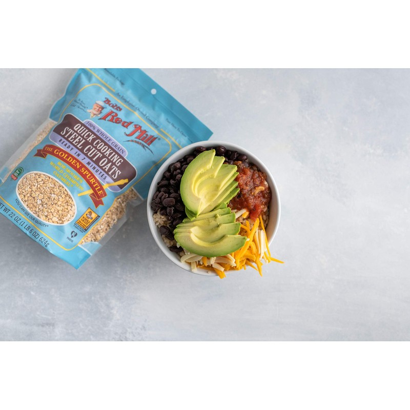 Bob's Red Mill Quick Cooking Steel Cut Oats Golden Spurtle,