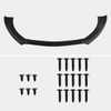 Spec-D Tuning Black Front Bumper Lip Spoiler Splitter Body Kit